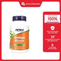 Viên uống NOW Ginkgo Biloba 60 mg 240 (viên) nhập khẩu Mỹ - Gymstore