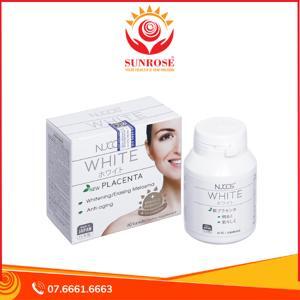 Viên uống Nucos White Placenta hỗ trợ sáng da Hộp 60 viên