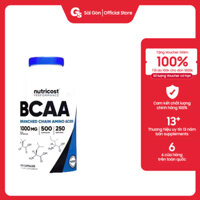 Viên uống Nutricost BCAA Capsules, 1000mg (500 Capsules) nhập khẩu Mỹ