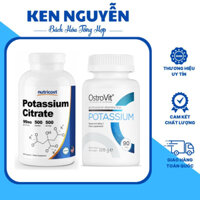 Viên Uống Nutricost Potassium Citrate 500 Viên  |  Hỗ Trợ Tim Mạch Tăng Cường Chức Năng Thận| Ostrovit Potassium 90 Viên