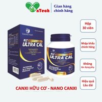 Viên uống NZ - Ultra Cal  Everyday Health  bổ sung Canxi hữu cơ cho phụ nữ mang thai và người thiếu canxi hộp 30 viên