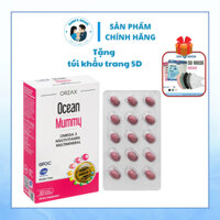 Viên uống Ocean Mummy - Bổ sung Omega 3, vitamin và khoáng chất cho phụ nữ trước, trong và sau mang thai