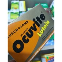 Viên uống Ocuvite Lutein bổ mắt, ngừa lão hóa mắt (hộp 60v) - Đông Anh Pharmart