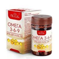 Viên Uống Omega 3 6 9 Mirrolla Chính hãng Nga – Hộp 100 viên