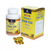 Viên uống Omega 3 Fish Oil bổ mắt, đẹp da, tốt cho hệ tim mạch