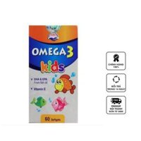 Viên uống Omega 3 Kids hộp 60 viên nang