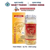 Viên uống Omega 369 của Mỹ - ALASKA DEEP SEA FISH OIL OMEGA -3,6,9 Nuhealth- Nhà thuốc Nhật Thành