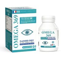 Viên uống OMEGA 369 FLAXSEED OIDV 60 Viên - Nhập khẩu Pháp - Tốt cho tim mạch, huyết áp, trí não, mắt, da...
