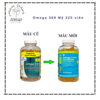 Viên uống Omega 369 Member's Mark Omega 3-6-9 Supports Heart Health 325 viên của Mỹ