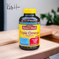 Viên uống omega 369 Mỹ Triple Omega 3 6 9 Nature Made 150 viên