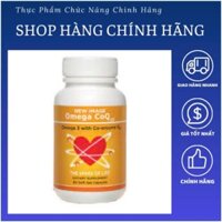 Viên uống Omega CoQ10 Alpha lipid sữa non khỏe tim mạch giảm mỡ máu -Chính hãng