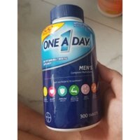 Viên uống One A Day cho nam dưới 50 tuổi 300 viên
