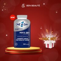 Viên Uống One A Day Men's 50+ Multivitamin 300 Viên 1/2025