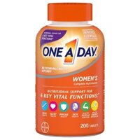 Viên uống One A Day Women’s Complete Multivitamin (200 tablets)