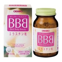 Viên uống ORIHIRO BBB Best Beauty Body tăng kích thước và săn chắc ngực, 300 viên/hộp