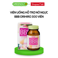 Viên uống Orihiro Hỗ trợ tăng kích thước và săn chắc ngực BBB Best Beauty Body 300 viên