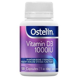 Viên uống Ostelin bổ sung Vitamin D3 1000IU 130 viên