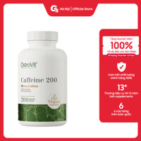 Viên uống Ostrovit Caffeine (200mg, 200 Tablets) nhập khẩu Ba Lan phân phối Gymstore tăng hiệu suất luyện tập, tỉnh táo