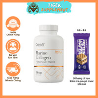 Viên Uống OstroVit - Marine Collagen + Hyaluronic Acid + Vitamin C (120 viên) - Hỗ trợ Da, Giảm Nếp Nhăn Chính Hãng
