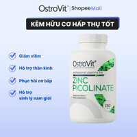Viên uống Ostrovit Zinc Picolinate 15mg, nhập khẩu Ba Lan, cung cấp kẽm hữu cơ hấp thu tốt