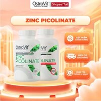 Viên Uống Ostrovit Zinc Picolinate 15mg - Vitamin Kẽm và Khoáng Chất Cho Cơ Thể, Hàng Chính Hãng