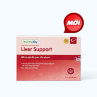 Viên uống Pharmacity Liver Support hỗ trợ giải độc gan (Hộp 30 viên)