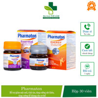 Viên uống Pharmaton Energy 30 viên bổ sung nhân sâm G115, hỗn hợp vitamin và khoáng chất giúp tỉnh táo, giảm mệt mỏi