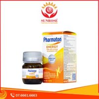 Viên uống Pharmaton Energy bổ sung nhân sâm G115, vitamin tổng hợp và khoáng chất (Hộp 30 viên)