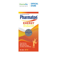 Viên uống Pharmaton Energy bổ sung nhân sâm G115, vitamin tổng hợp và khoáng chất Hộp 30 viên