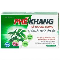 Viên uống Phế Khang Hải Thượng Vương Vesta hỗ trợ giảm đau rát họng, khản tiếng do ho kéo dài (30 viên)