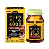 Viên uống phòng chống đột quỵ Orihiro Nattokinase 4000FU (60 viên)