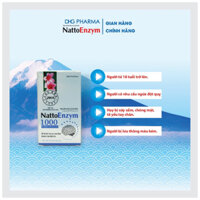 Viên uống phòng ngừa đột quỵ  NATTO ENZYM 1000 (chai 60 viên)