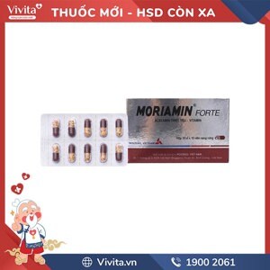 Viên uống phục hồi sức khỏe Moriamin forte