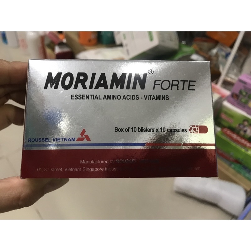 Viên uống phục hồi sức khỏe Moriamin forte