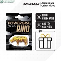 Viên uống phục hồi và tăng cường sinh lý nam giới Powergra For Men Rino vỉ 1 viên kèm quà tặng