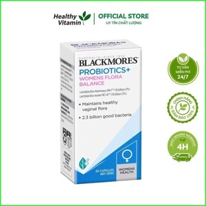 Viên uống phục hồi vệ sinh âm đạo Blackmores Probiotics+ Womens Flora Balance 30 viên