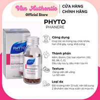 Viên uống PHYTO Phanere hỗ trợ mọc tóc, dưỡng móng - hộp 120 viên
