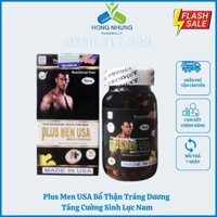 Viên uống Plus Men USA tăng cường sinh lực nam hiệu quả