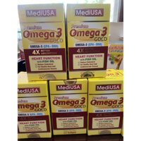 Viên uống Premium Omega 3 GOLD MediUSA ( Bổ Mắt, Bổ Não Và Tốt Cho Tim Mạch) H/60v