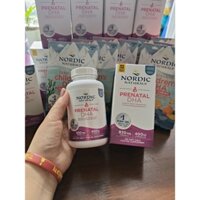 Viên uống Prenatal DHA Nordic Naturals - Dành Cho Mẹ Bầu & Sau Sinh hộp 180 viên