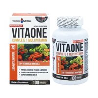 Viên Uống PRINCIPLE NUTRITION Vitaone 28+ Vitamin và Khoáng Chất                                       Hộp 100 viên