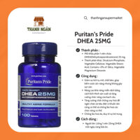 Viên uống Puritans Pride DHEA 25mg