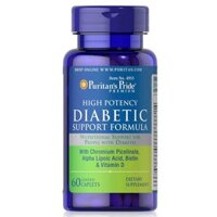 Viên Uống Puritan’s Pride Diabetic Support Formula (Hộp 60 Viên) – Ngăn Ngừa Và Hỗ Trợ Điều Trị Bệnh Đái Tháo Đường