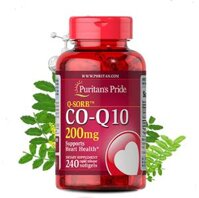 Viên Uống Puritan's Pride Coq10 100mg Của Mỹ 200mg (240 viên)