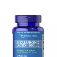 Viên uống Puritan's Pride Hyaluronic Acid 100 mg 30 viên