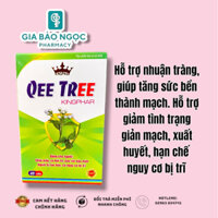 Viên uống QUEE TREE (Kingphar)hỗ trợ giảm đau,chảy máu do trĩ ,táo bón(Hộp 40vien)