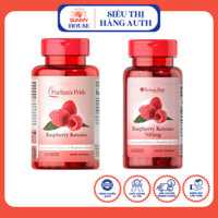 Viên Uống Raspberry Ketones Puritan's Pride 120 Viên - Giúp Hỗ Trợ Giảm Cân, Hạn Chế Tích Tụ Mỡ Thừa