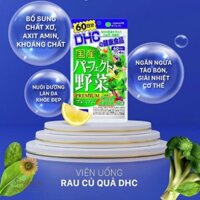 Viên Uống Rau Củ Quả và Vitamin Tổng hợp DHC Perfect Vegetable Premium 240 Viên