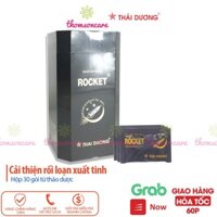 Viên uống Rocket Hộp 30 gói Hỗ trợ sinh lý nam – Chính hãng Sao Thái Dương