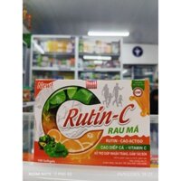 Viên uống Rutin-C,rau má,cao diếp cá hỗ trợ nhuận tràng,giảm táo bón,hỗ trợ và giảm các triệu trứng của trĩ.
